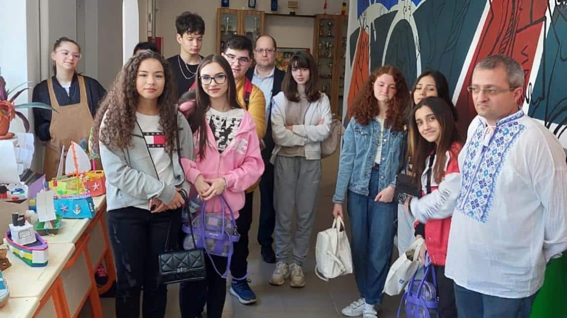 Kardeş Okul Projesi Kapsamında Öğrencilerimiz Romanya'da